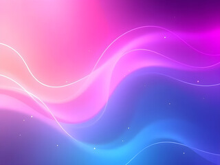 A futuristic 3D abstract background with smooth gradients and glowing neon shapes, perfect for modern designs.