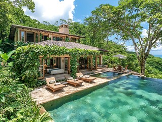 Tropical Luxury Villa Poolside