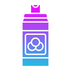Fototapeta premium Paint spray Icon