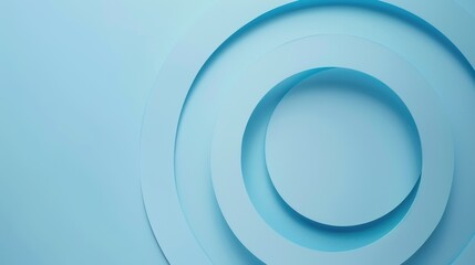Eye - Catching Paper - Layer Circle Abstract Background: Ideal for Banner, Cover, Poster, Wallpaper Design, Boasting Generous Text Space