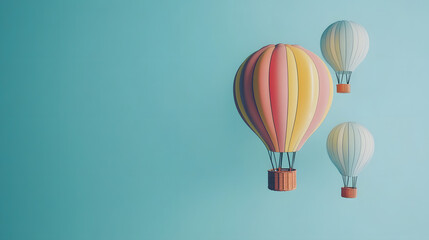 Fototapeta premium balloon, air, sky, hot, vector, travel, illustration, fly, hot air balloon, balloons, basket, fun, adventure, icon, transportation, color, design, flying, cloud, colorful, cartoon, flight, art, freedo