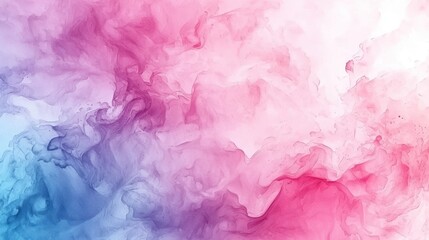 Fototapeta premium Elegant Abstract Fluid Art in Soft Pink and Blue Hues with Texture