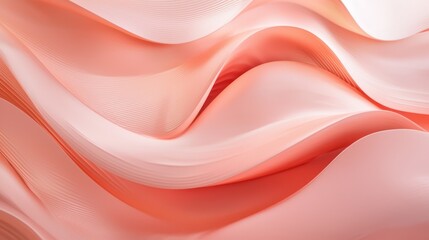 Flowing Coral Textures with Soft Waves and Elegant Shadows