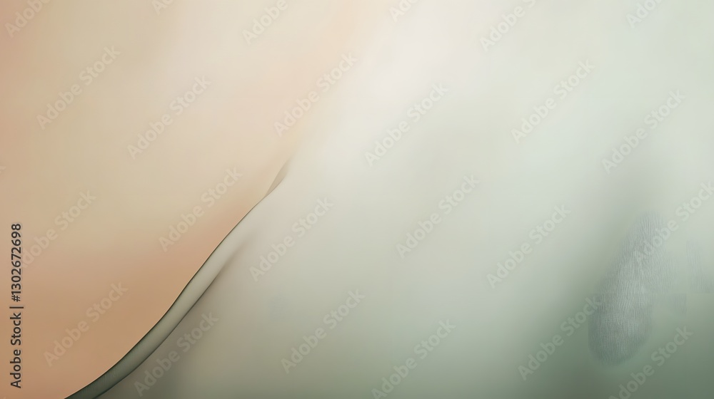 Poster a blurry abstract background with soft color gradients and a curve
