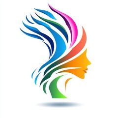 Naklejka premium Mental Health Awareness Logo Stock Photo Prompts