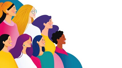 Celebrating Diversity and Inclusion Among People Community Gathering Illustration Colorful Environment Close-Up Viewpoint Identity and Communication Concept