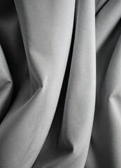 a close up of a gray fabric. Grey Fabric Drape Texture