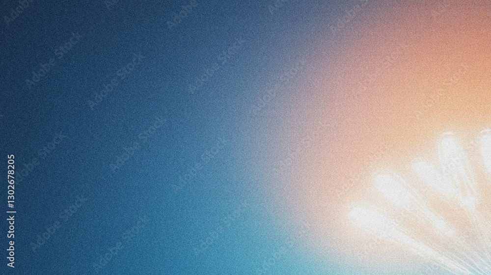 Poster Soft Light Gradient Background with Subtle Bokeh Effect for Creative Design Projects with a grainy gradient abstract noise texture Background banner wallpaper backdrop