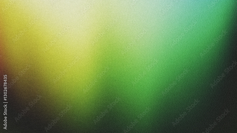 Poster soft gradient background in shades of yellow, green, and blue for creative designs and artistic proj