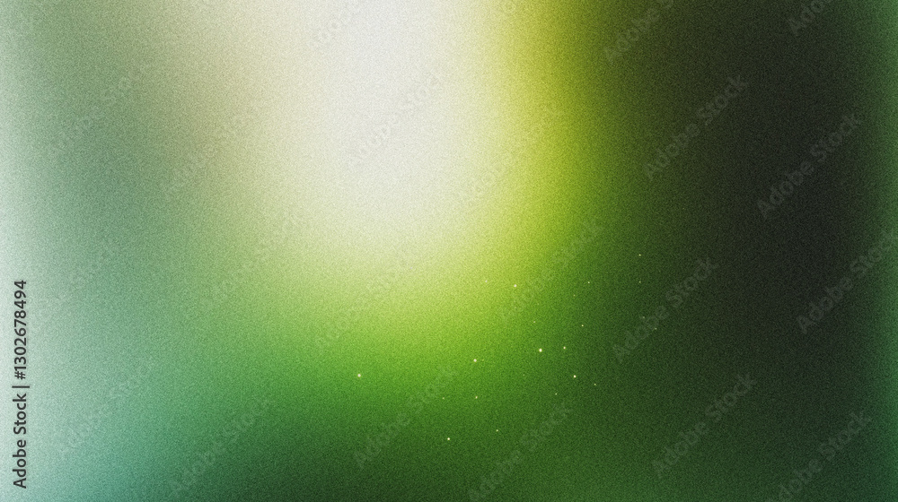 Aufkleber Soft Green and White Abstract Background with Subtle Light and Texture for Creative Projects with a grainy gradient abstract noise texture Background banner wallpaper backdrop