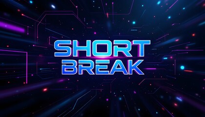 short break twitch stream gaming overlay