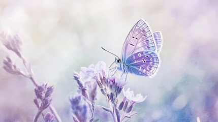 Naklejka premium Watercolor Butterfly