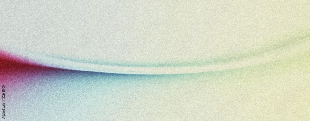 Aufkleber Subtle Curves and Soft Hues in Abstract Background Design for Artistic and Creative Projects with a grainy gradient abstract noise texture Background banner wallpaper backdrop
