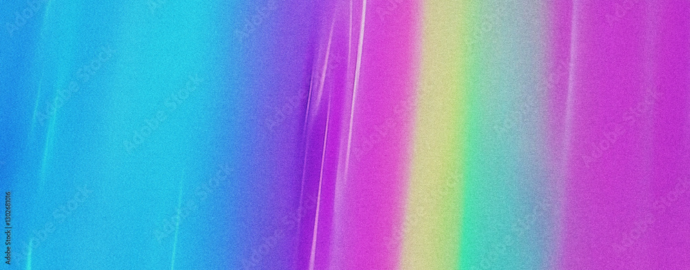 Leinwandbilder vibrant abstract gradient background with blue, purple, and rainbow hues for creative design project