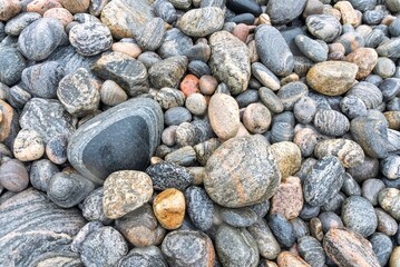 stones on the beach