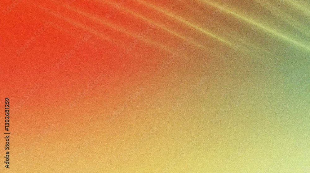 Fototapete Soft Gradient Background with Warm Red and Yellow Tones for Abstract Artistic Designs and Creative Projects with a grainy gradient abstract noise texture Background banner wallpaper backdrop
