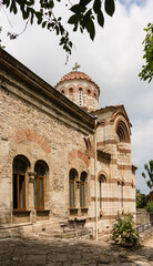 The walls of the oldest Orthodox church in Crimea - the Cathedral of St. John the Baptist, built in Kerch in 18th century