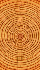 Fototapeta premium Artistic Wooden Background Crosscut Wood Ring Patterns Template