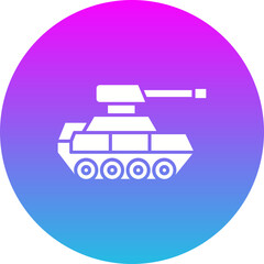Obraz premium Tank Icon
