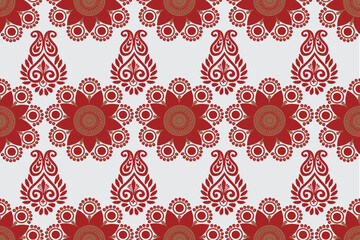 seamless damask pattern