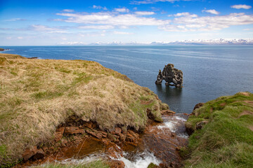 Hvitserkur basalt rock formation