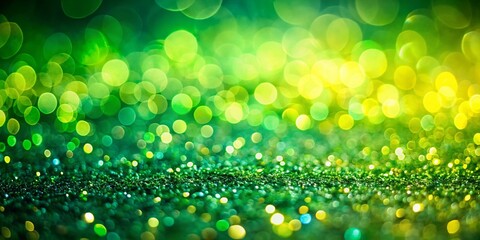 Obraz premium Miniature Emerald Lime Green Yellow Gradient Background with Noise Texture