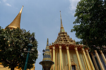 The Grand Palace  of Bangkok City in Thailand Southeast Asia 