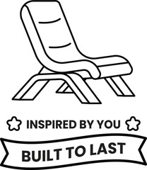 A chair is built to last