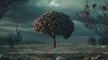 Human brain merges with nature to grow intelligence