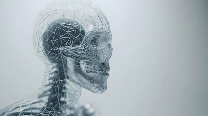 Transparent human specimen