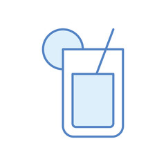 Lemonade vector icon