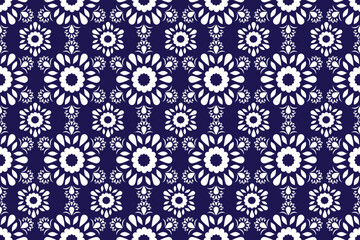 seamless floral  Batik pattern
