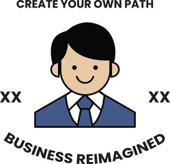 A man with a smile on his face is smiling in a business suit