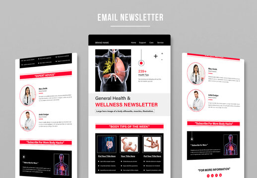 Health Care Email Newsletter