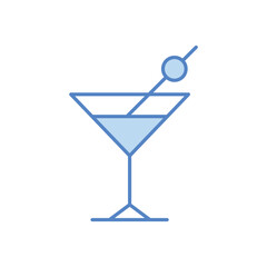 Cocktail vector icon