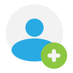 Fototapeta premium Add User Add Account