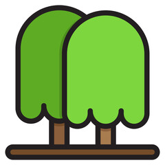 vector illustration of a tree