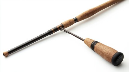 Generic Fishing Rod View Savory Colorful Traditional