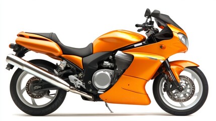 Fototapeta premium Generic Motorcycle View Exquisite Traditional Delicious