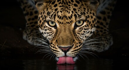 Obraz premium portrait of a leopard