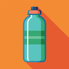water bottle vector