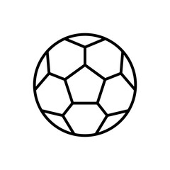 Fototapeta premium サッカーボールのアイコン