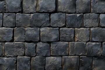 Fototapeta premium Weathered stone wall texture in low light environment. Neural network AI generated