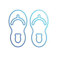 Flip Flops vector icon