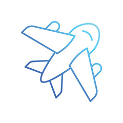 Plane vector icon