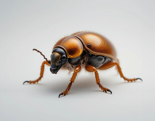 Naklejka premium Strength and Resilience: The Mighty and Colorful Beetle