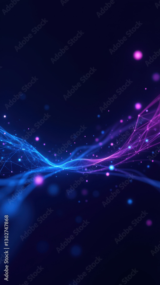 Poster a dynamic digital illustration featuring vibrant colors and energy lines representing ci/cd, docker,
