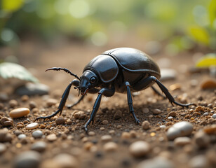 Strength and Resilience: The Mighty and Colorful Beetle