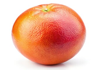 A fresh, isolated grapefruit showcased in a vibrant, high-resolution panoramic studio shot.