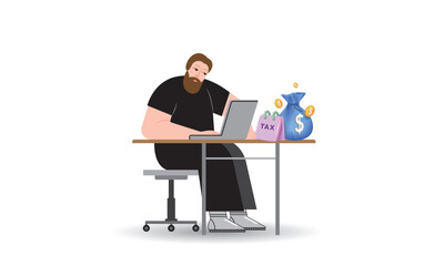 The concept of payment by calendar days.
Tax payments, monthly report to the tax office.